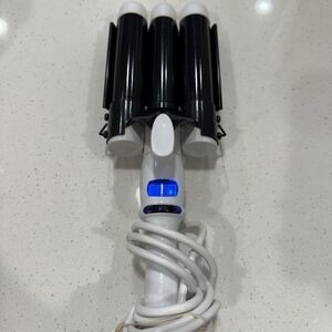 Bondi Boost Wave Wand 3 Large Barrels Digital Curling Iron 134w Plug In 110-220v